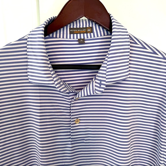 Peter Millar Summer Comfort Short Sleeve Striped Polo - Picture 3 of 7